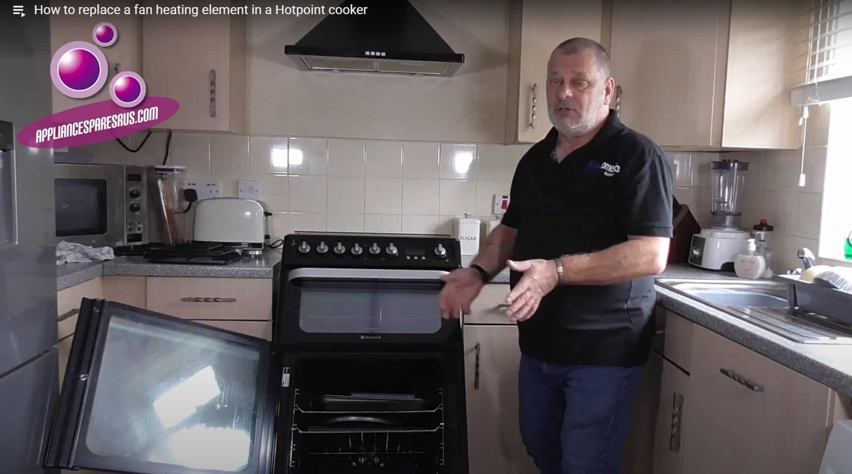 replace cooker fan element