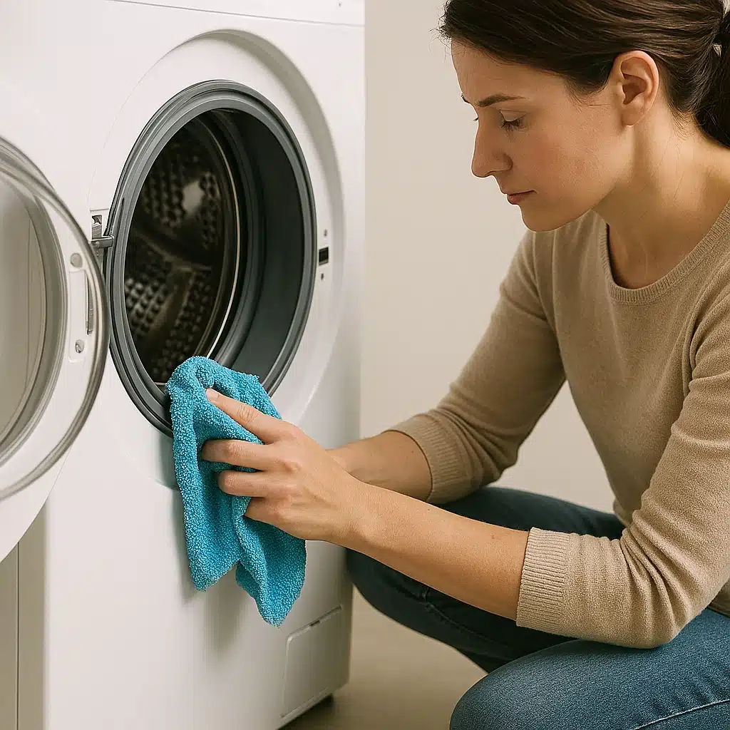 washing machine door seal maintenance