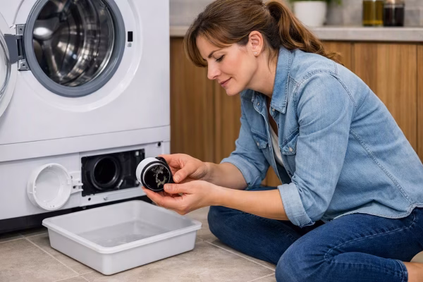 Hotpoint Washing Machine F05 error, not draining